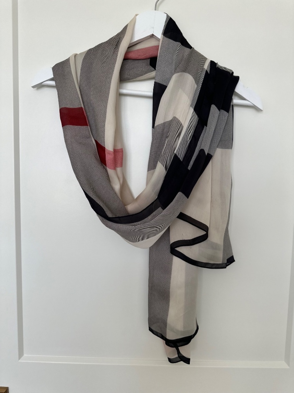 Burberry Silk Scarf (100% authentic)